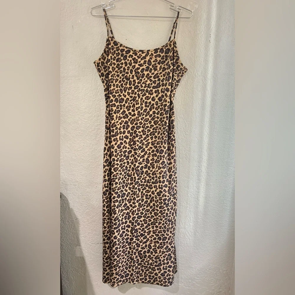 Abercrombie & Fitch The A&F Julia Slip Maxi Dress size Med NWT 18 1/2” pit